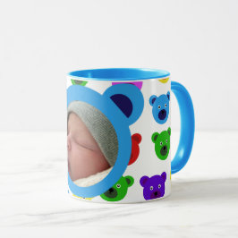 Mug Ours en bleu