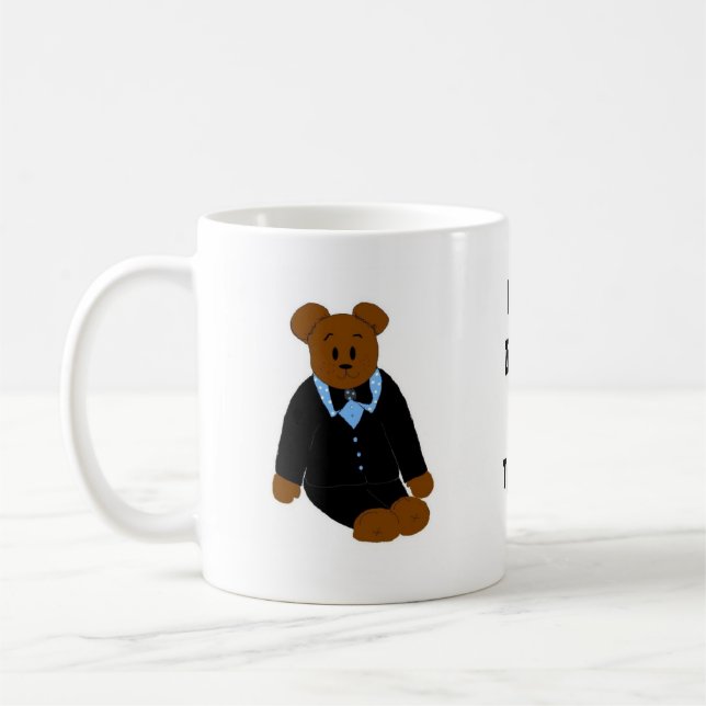 Mug Ours en smoking (Gauche)