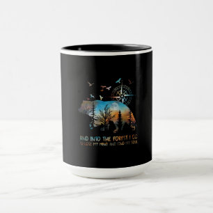 Mug Ours Et Dans La Forêt Je Vais Perdre Mon Esprit