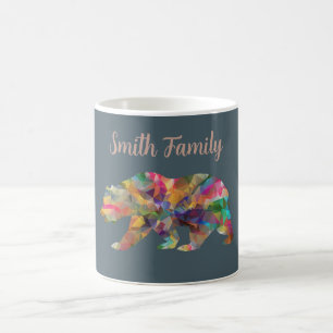 Mug Ours grizzli coloré