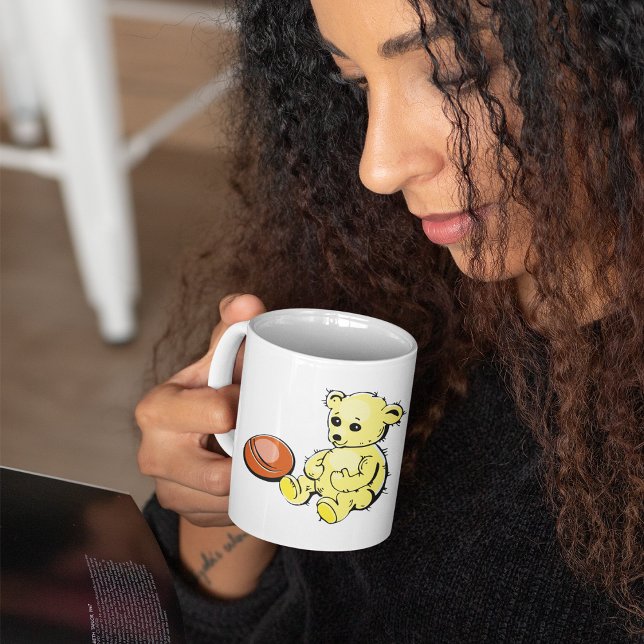 Mug Ours Jaune Teddy (Créateur téléchargé)