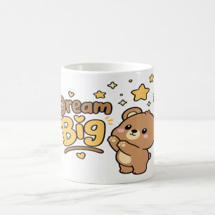Mug Ours Kawaii Rêve Grand Art Inspirationnel