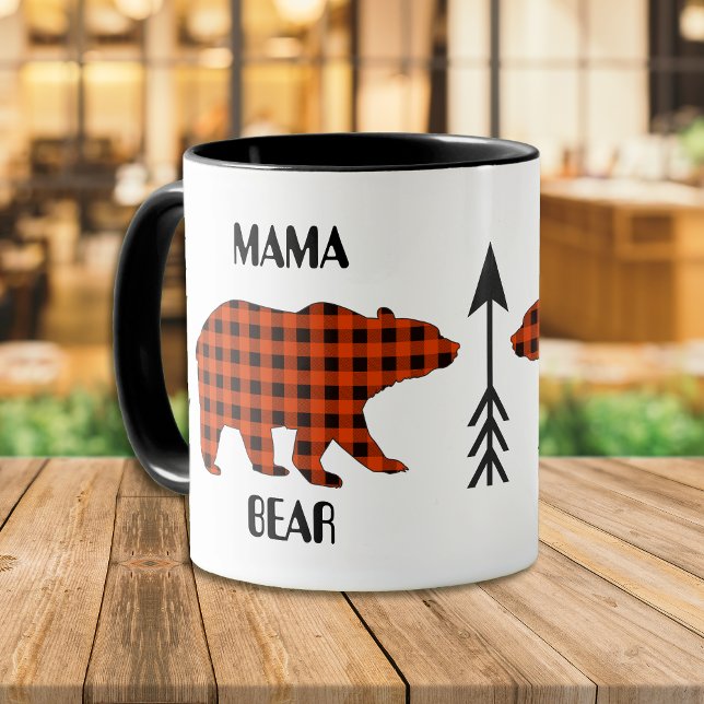 Mug Ours Mama Plaid Buffalo (Créateur téléchargé)