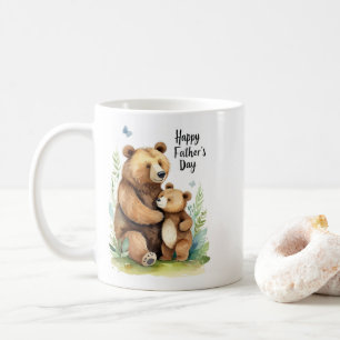 Mug Ours mou et Fête des pères d'oursons Animal adorab
