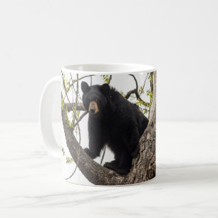 Mug Ours noir s'élevant