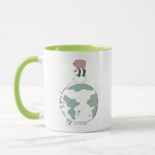 Mug Ours nus - Prenez soin de votre maison