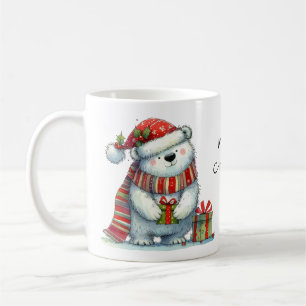 Mug Ours polaire de Noël mignon