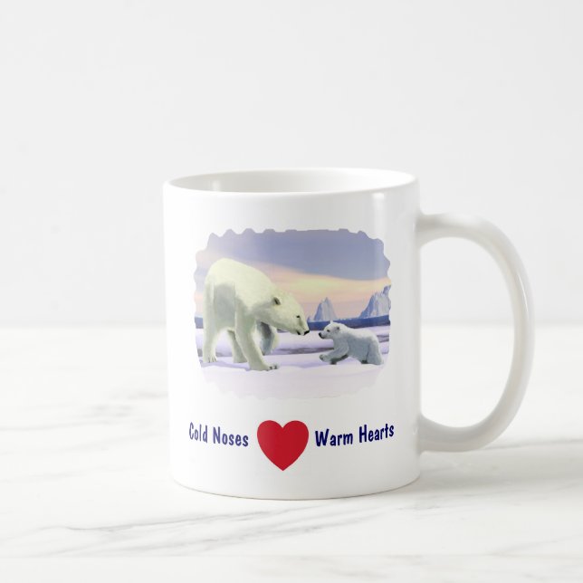 Mug Ours Polaire - Mama Nez Meilleur (Droite)