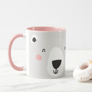 Mug Ours polaire mignon personnalisé pour enfants
