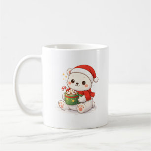 Mug ours polaire Noël mignon Kawaii