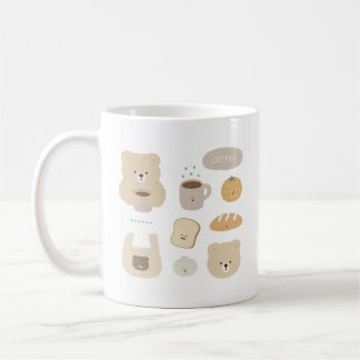 Mug Ours Teddy Ours Mignon Ours Brun
