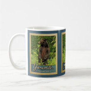 Mug Ours vintage de parc national de Yosemite