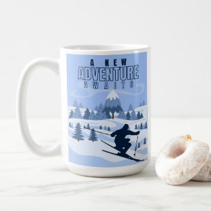 Mug Outdoor Adventure snowboard hiver