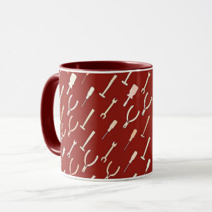Mug Outils de Handyman, en Bourgogne