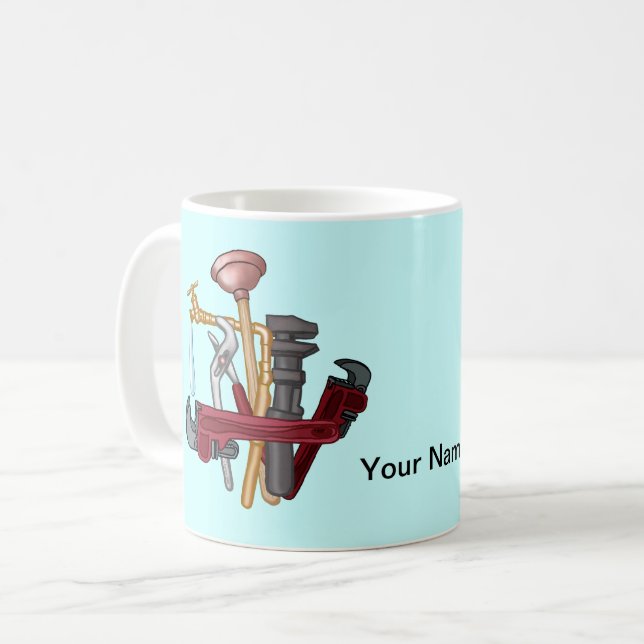 Mug Outils de plombier (Devant gauche)