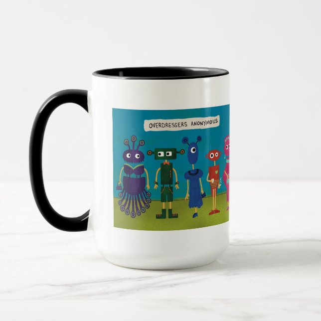 Mug Overdressers Anonyme (Gauche)
