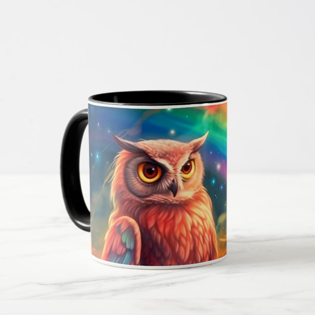 Mug Owl Art (Devant gauche)