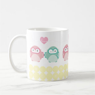 Mug OWL LOVE :: fille douce + garçon