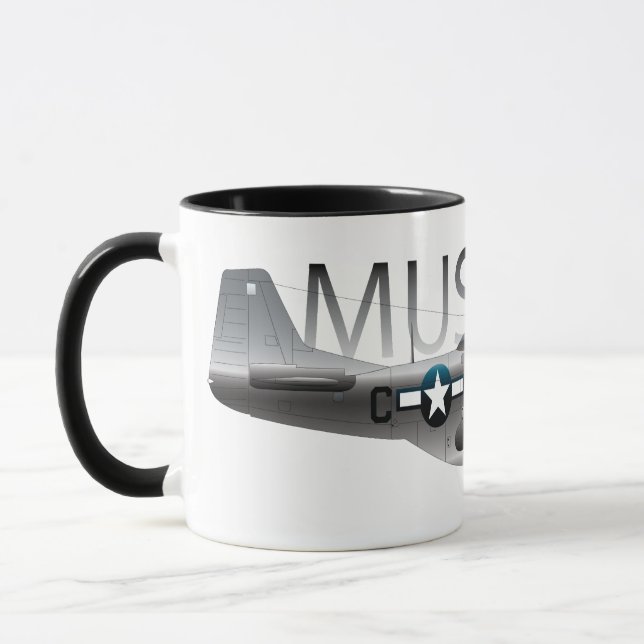 Mug P51 Mustang (Gauche)