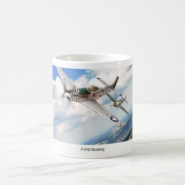 Mug P51D Mustang (Centre)