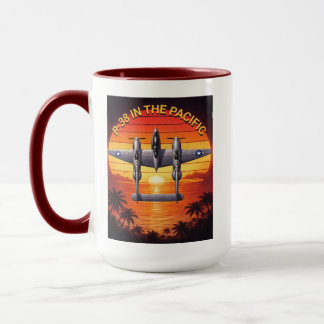 Mug P-38 Lightning in the Pacific Theater