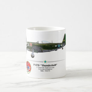 Mug P-47D Thunderbolt - Assied le Foret - FAB -