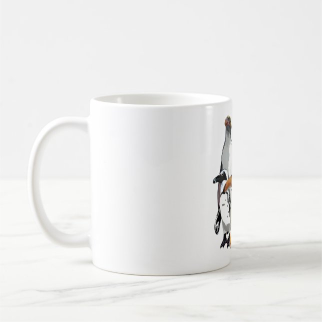 Mug P est pour Penguin (Gauche)