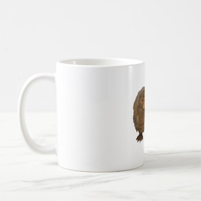 Mug P est pour Pygmy Marmoset (Gauche)