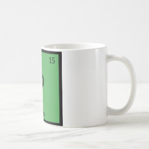 Mug P - Polo Sports Chimie Symbole du tableau périodiq