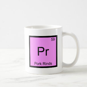 Mug P.R. - Pièce en t drôle de symbole d'élément d