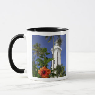 Mug Pacifique Sud, Polynésie française, Tahiti. Hibisc