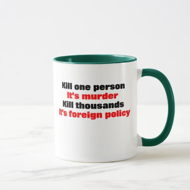 Mug Pacifiste (Droite)
