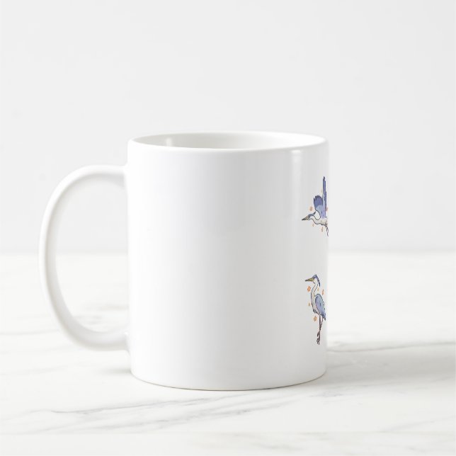 Mug pack de héron bleu (Gauche)