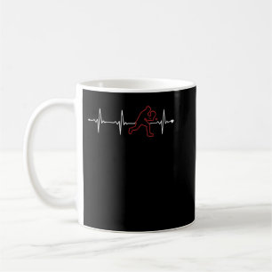 Mug Padel Heartbeat Padel Tennis Plate-forme Padel Ten