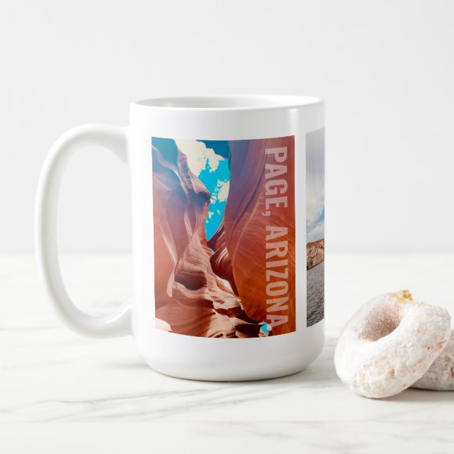 Mug Page Arizona Antelope Canyon Horseshoe Bend (Avec donut)
