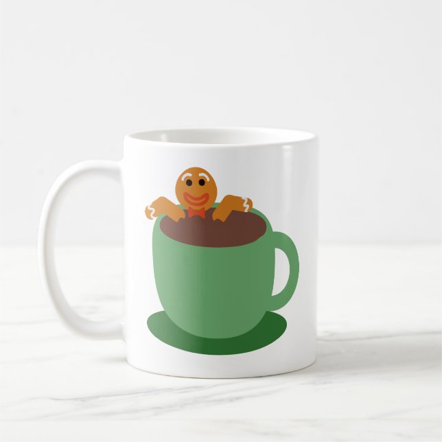 Mug Pain d'épices Homme Relaxant cacao Fun Art (Gauche)