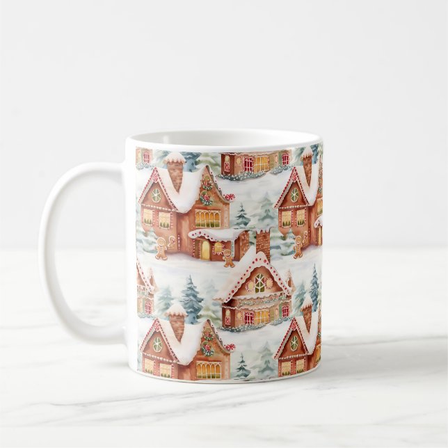 Mug Pain d'épices Motif de Noël (Gauche)