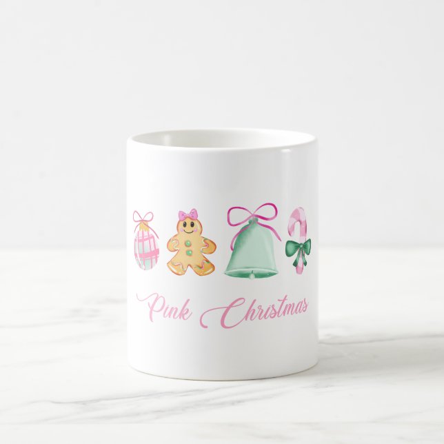 Mug Pains d'épice, Canne de Bonbon et Ornements Pastel (Centre)
