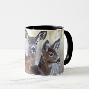 Mug Paire de cerfs mulet sauvages   Californie