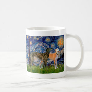Mug Paire de Lévriers - Nuit Étoilée