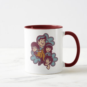 Mug Paisely Flower Scooby-Doo et le Gang