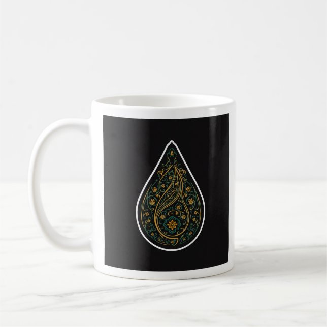 Mug Paisley Boteh Cachemire  (Gauche)