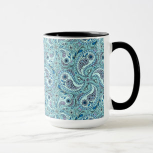 Mug Paisley en bleu bébé