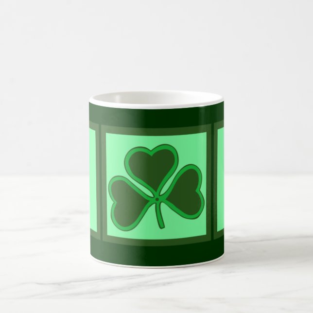 Mug Paix, amour et bière irlandaise (Centre)