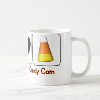 Mug Paix, amour et bonbons au maïs