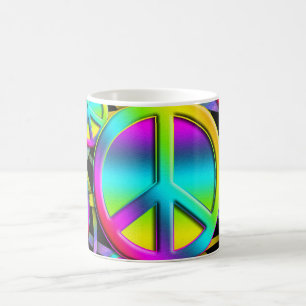 Mug PAIX colorée
