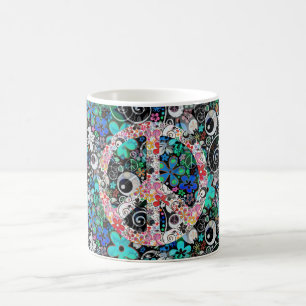 Mug Paix de l'énergie des fleurs I FlowerPower