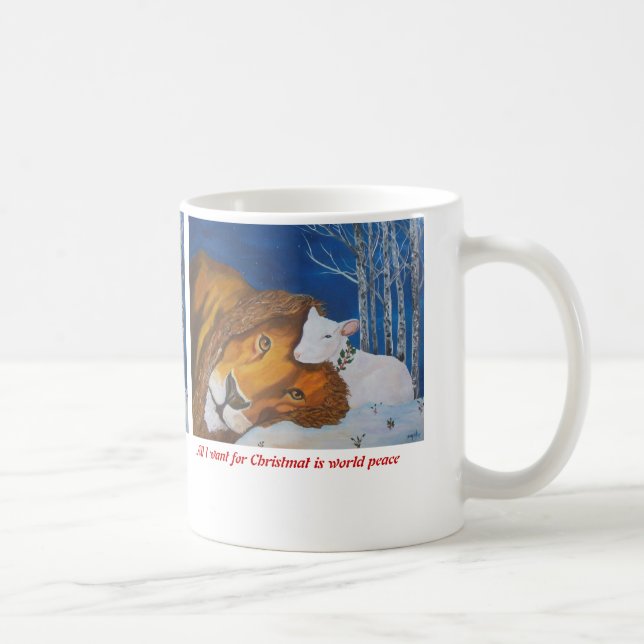 Mug paix du monde (Droite)