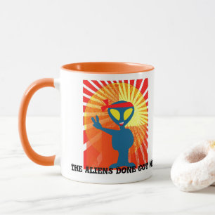 Mug Paix Les Aliens M'Ont Amené