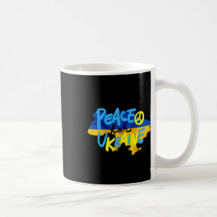 Mug Paix pour l'Ukraine Protégez l'Ukraine Soutien à